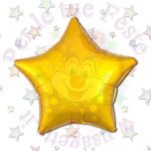 Immagine di Palloncino foil stella oro metalizzato 45cm