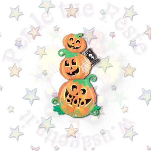 Immagine di Palloncino supershape zucche Halloween 152cm