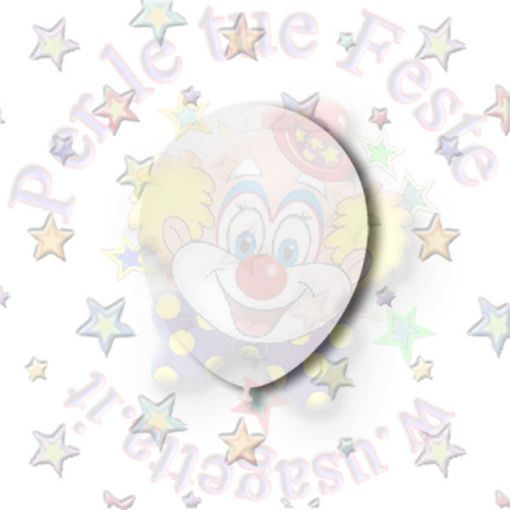 Immagine di Palloncino lattice bianco metallizzato 13cm