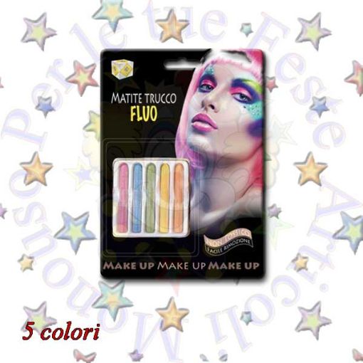 Immagine di Set matite make up fluo colori ass.