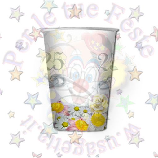 Immagine di Bicchiere 25° anniversario 200cc 10pz