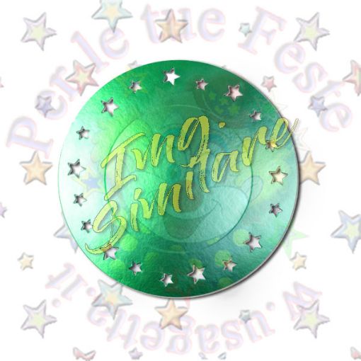 Immagine di Sottopiatti stelline verde 4pz