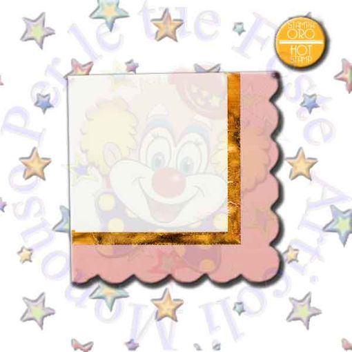 Immagine di Tovaglioli Smerlo CHIC ROSA 16pz 33X33 3veli