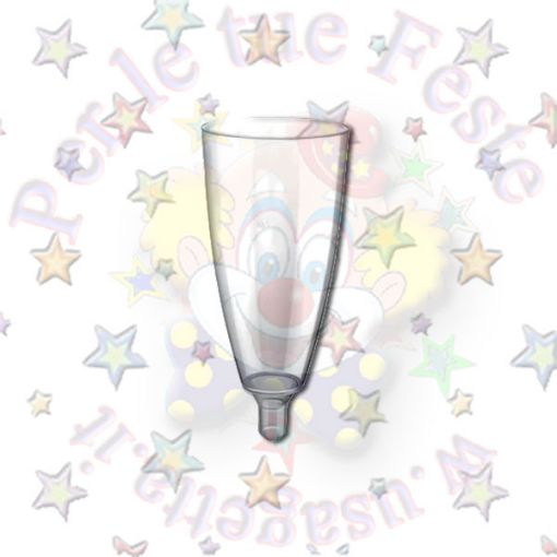Immagine di Bicchieri flute tr ps 120cc 20pz  riutilizzabile