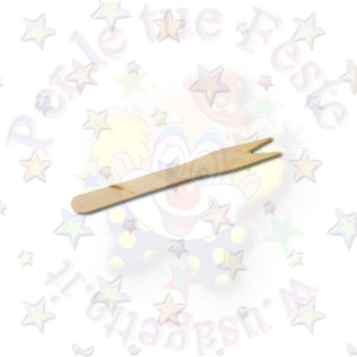 Immagine di Forchettine legno 2 punte H8,5 1000pz