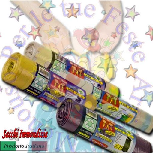 Immagine di Sacchi azzurri 50x50 20 micron 15pz 25lt