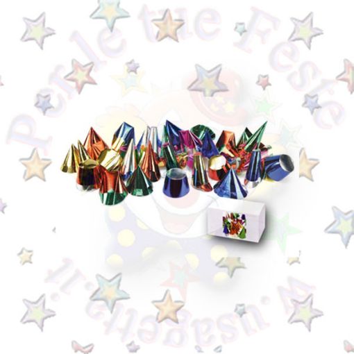 Immagine di Cappellini metallizzati mignon sog. Assortiti