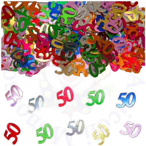 Immagine di Confetti da tavola 50 multicolor 14gr