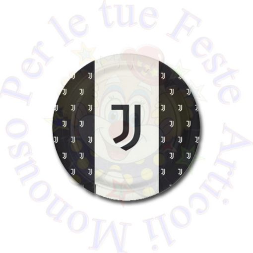 Immagine di Piatti Juventus Ø18cm 8pz