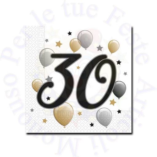 Immagine di Tovaglioli milestone 30 33x33 2v 20pz