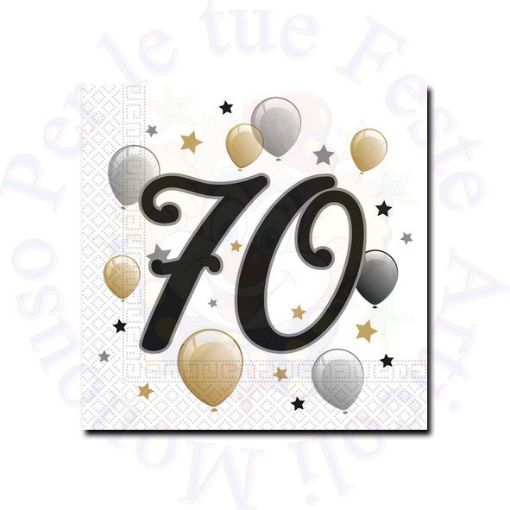 Immagine di Tovaglioli milestone 70 33x33 2v 20pz