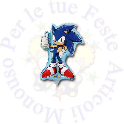 Immagine di Pallone foil minishape Sonic 35cm 1pz