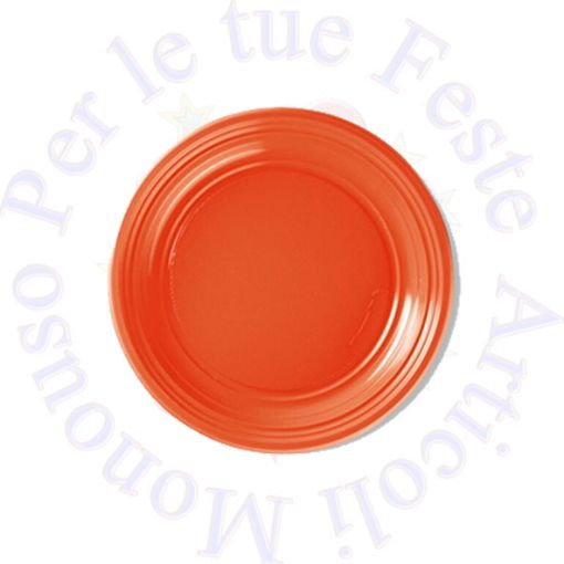 Immagine di Piatti piani arancione Ø22cm 25pz