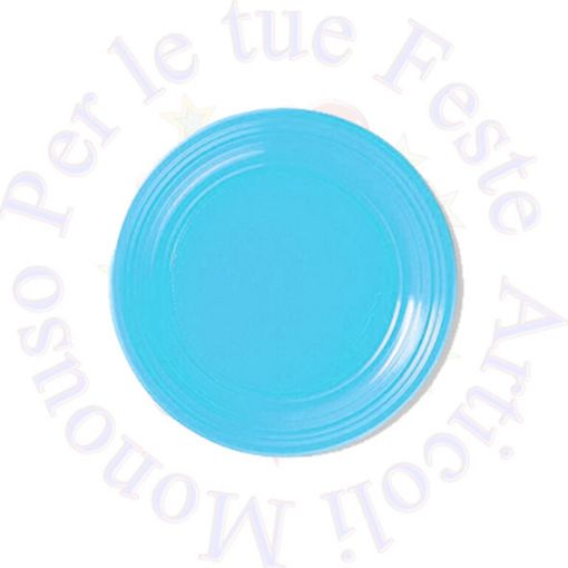 Immagine di Piattti piani azzurro  Ø22cm 25pz
