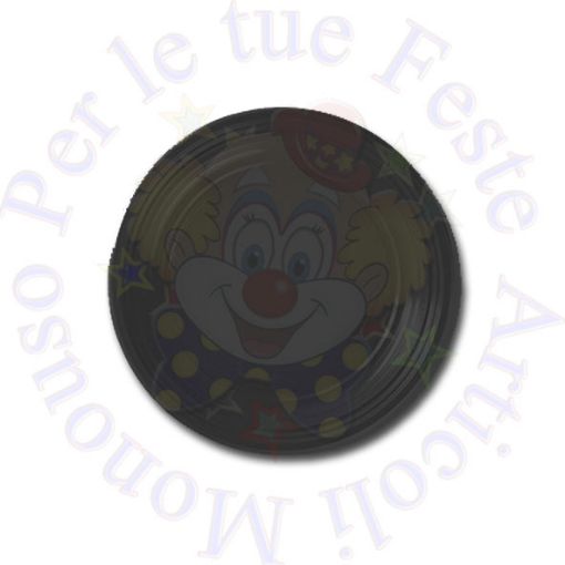Immagine di Piatti piani nero Ø22cm 25pz