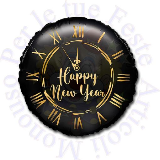 Immagine di Pallone mylar Happy New Year Ø45cm