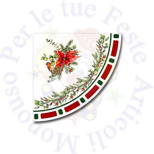 Immagine di Tovaglioli tondi Christmas Eve Ø33cm 16pz