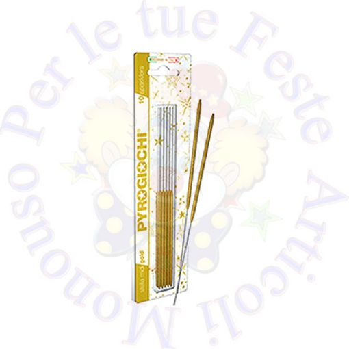 Immagine di Stella midi oro 10pz