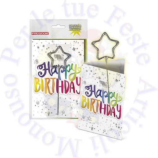Immagine di Cartolina sparkly card watercolor