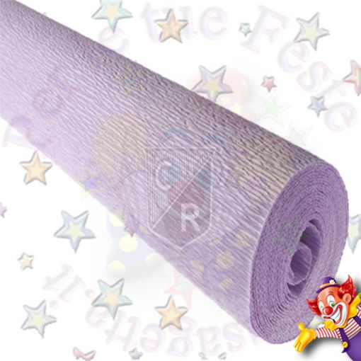 Immagine di Carta crespa Lilla chiaro 50x250 180gr