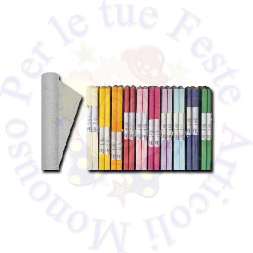 Immagine di Tovaglia grigio chiaro pastello 7x1,2mtr carta