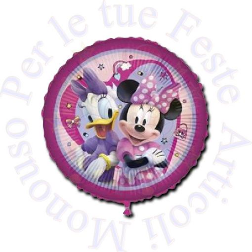 Immagine di Palloncino foil Minnie junior Disney Ø46cm 1pz