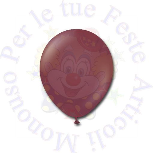 Immagine di Palloncino bordeauw lattice 25cm 1pz