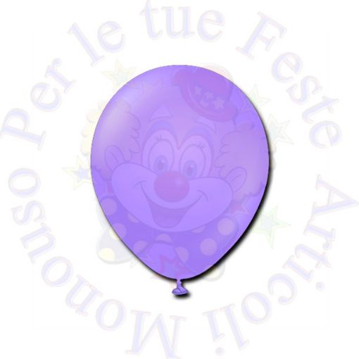 Immagine di Palloncini lavanda lattice Ø25cm 1pz