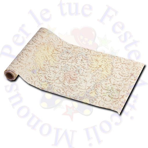 Immagine di Runner crema fogliage oreo 30cmx3mtr 1pz