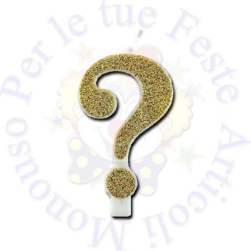 Immagine di Candelina ? Bio oro glitter 9,5cm