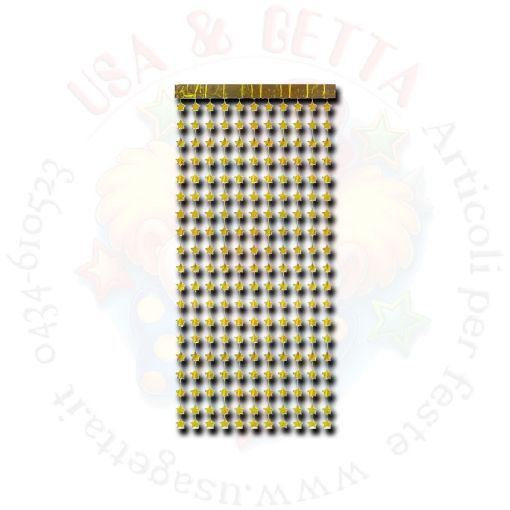 Immagine di Tenda stelle oro 2x1mtr