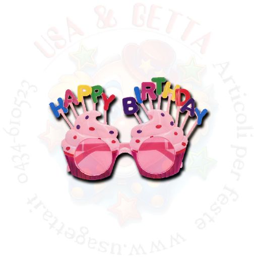 Immagine di Occhiali Happy Birthday 1pz